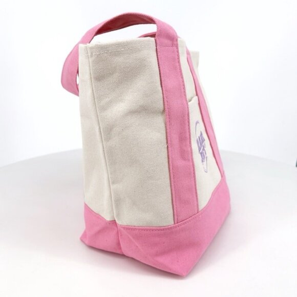 SUPER CUTE Trader Joe's Spring Limited Edition Mini Tote Bag - PINK! - Picture 3 of 8